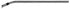 Numatic nva13b 32mm 1220mm stainless steel wand