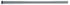 Numatic NVB21B 1220mm Aluminium High Level Tube - 602121