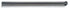 Numatic nvb24b 38mm 610mm stainless steel gulper tool