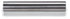 Numatic nvb28b 38mm 220mm stainless steel starter tube