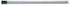 Numatic 603121 - 45mm 1220mm aluminium tube nvc21b