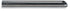 Numatic 603918 - 610mm stainless steel gulper tool nvc18b (45mm)