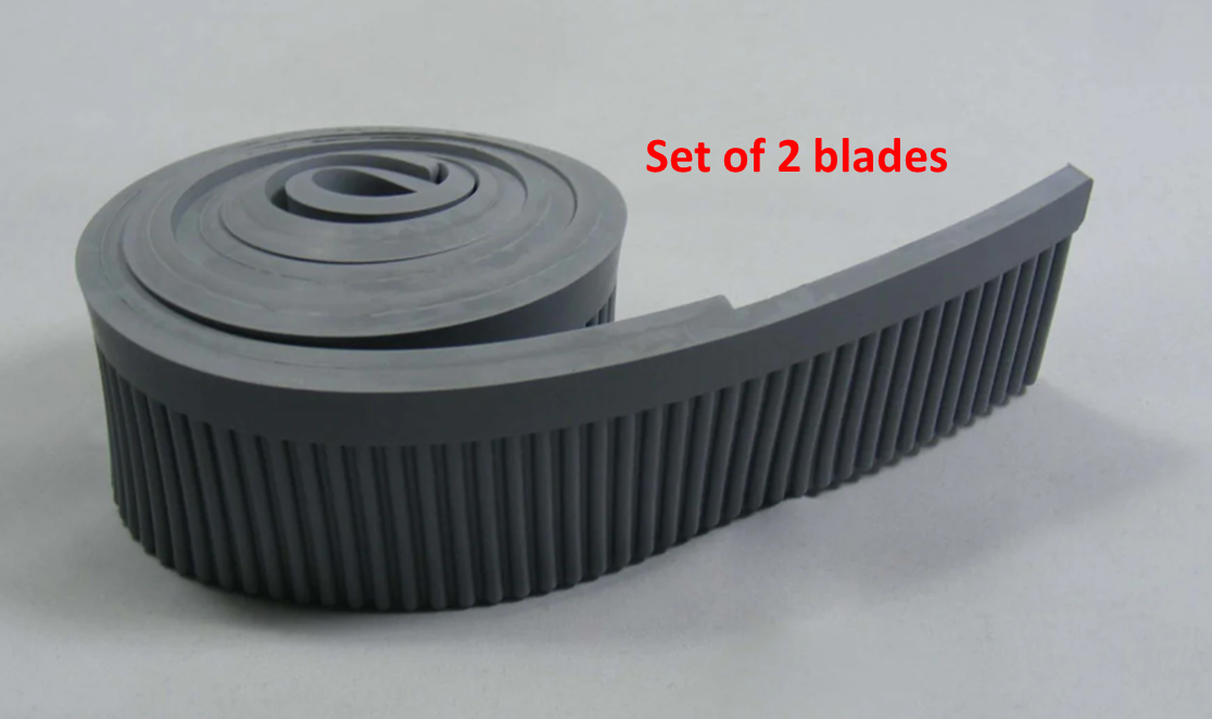 Numatic 606037 TTB345 Grey Rubber Replacement Blade Set