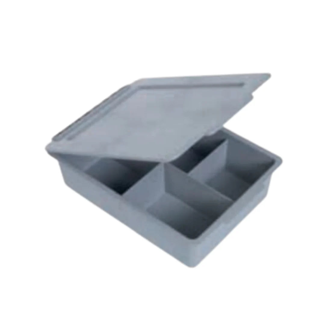 DEEP 120MM FULL TRAY WITH DIVISIONS AND LID (SCA-318GR)