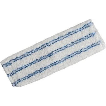 SLALOM 40CM VELCRO HORIZONTAL NYLO STRIPE(GREY/BLUE) MICROFIBRE MOP