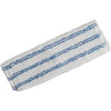 SLALOM 40CM VELCRO HORIZONTAL NYLO STRIPE(GREY/BLUE) MICROFIBRE MOP