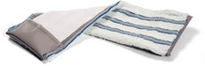 SLALOM 40CM VELCRO LOOP/MICROFIBRE MOP HEAD(10 PACK)