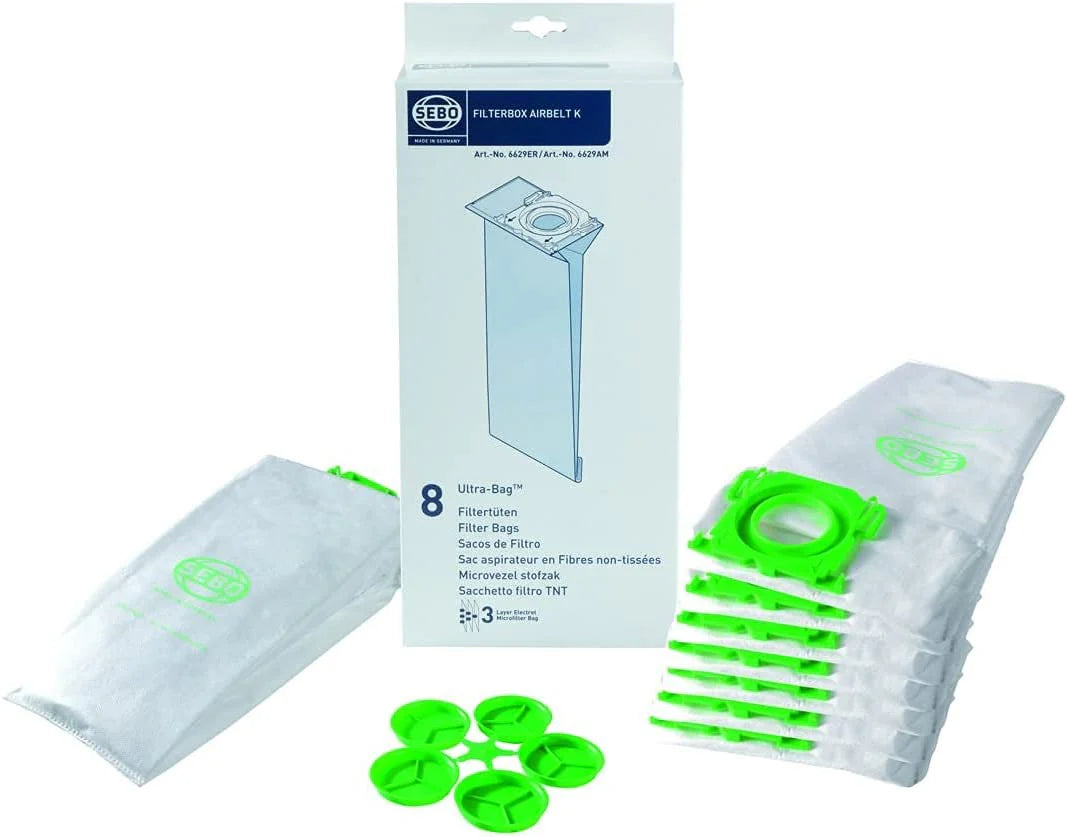 Sebo 6629ER Sebo K Series Paper Bags