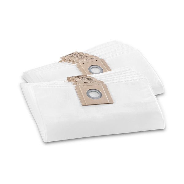 Karcher - 69043350 - Filter bags fleece (10)  BV5/1, BVL3/1 Bp, BVL5/1 Bp, T7/1, T9/1