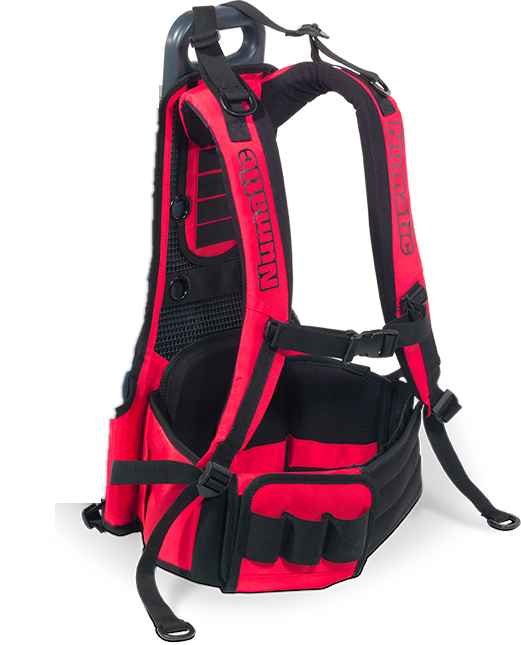 Numatic 912533 Rucksack Harness, Moulding & Straps - RSB150/RSV150 (RED RSV130 & RSAV130)