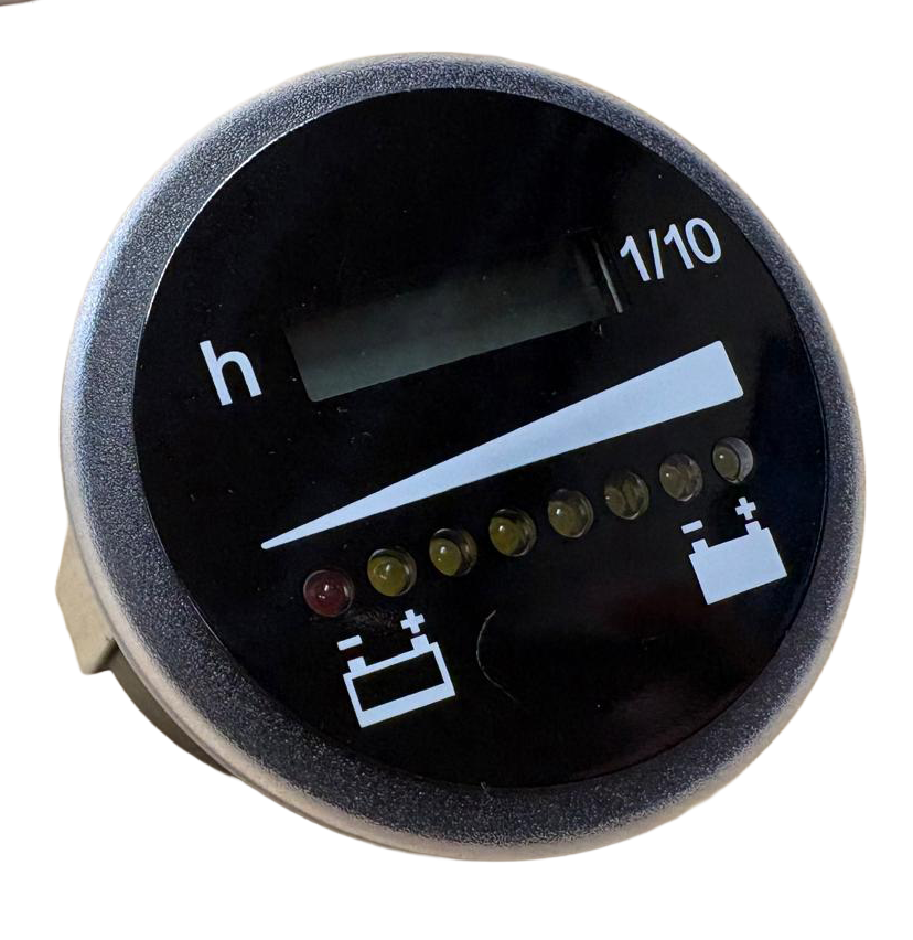 BATTERY DISCHARGE INDICATOR WITH HOUR METER 24V