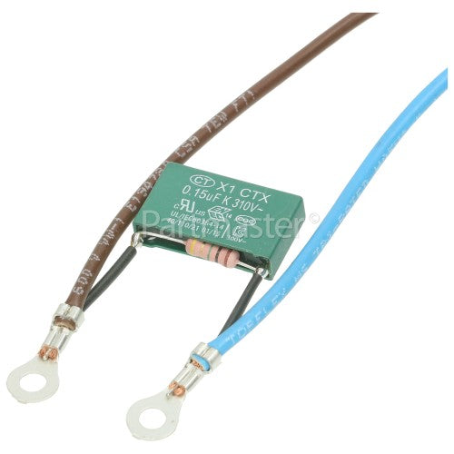Numatic - 903394 - SUPPRESSOR ASSEMBLY 0.15uF X1 310V WITH TERMINAL INSULATORS