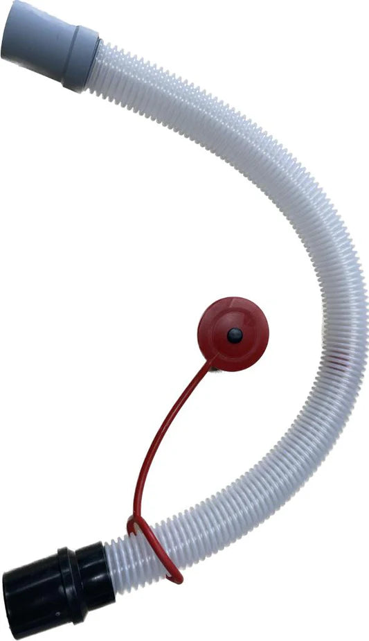 Numatic 903977 - TT/ TGB 4045/ 4055 Clean Water Dump Hose Assembly/ Water Level With Red Hose Cap - 600mm
