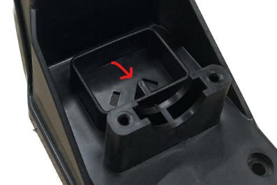 Numatic 904814 Top Handle Cover - Single switch