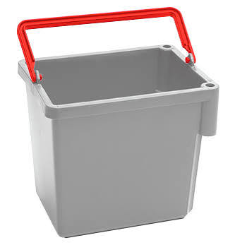 Numatic - 905225 - 5 LITRE GREY SWING BUCKET WITH RED HANDLE