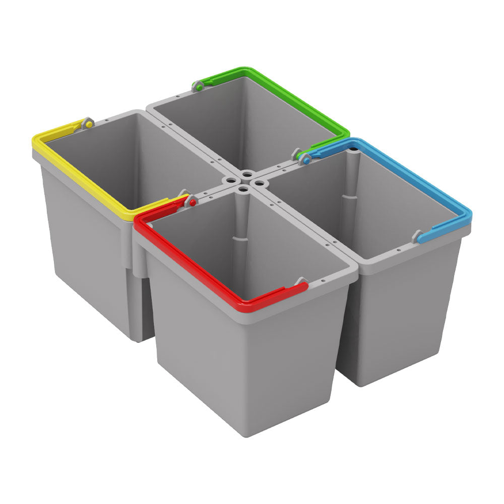 Numatic - 910898 - SRK21  4 x 5L Swing Buckets With Colour-coded Handles