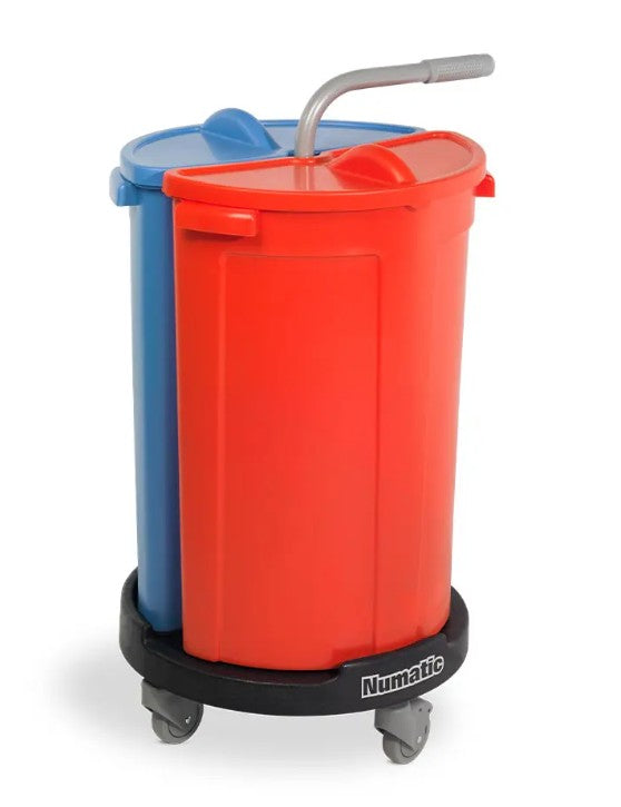 Numatic Carousel NC2R Dual Waste Cleaning Trolley – 912239