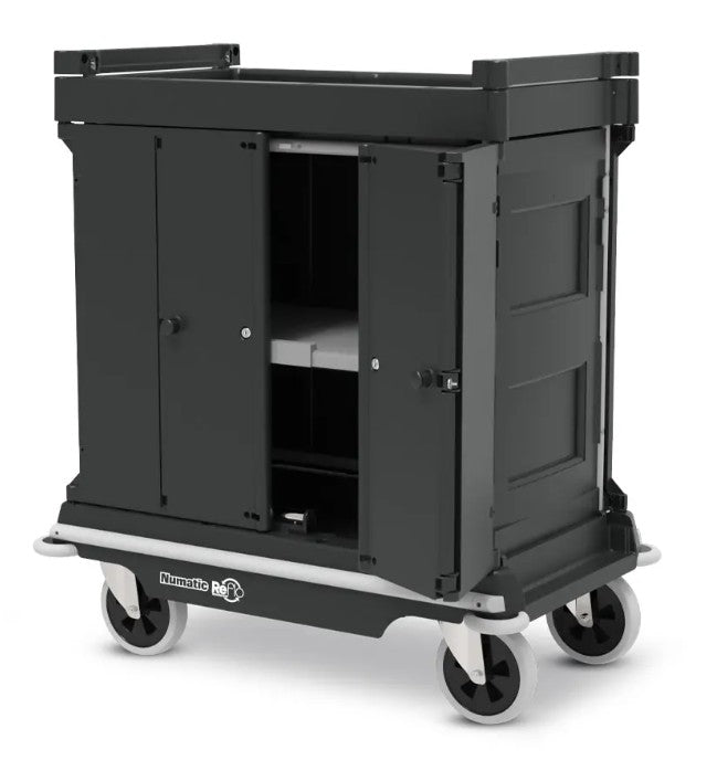 Numatic NuKeeper NKU30RHF Lockable Hard-Front Housekeeping Trolley