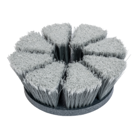 LONG BRISTLE SOFT BRUSH WITH GREY BRISTLES