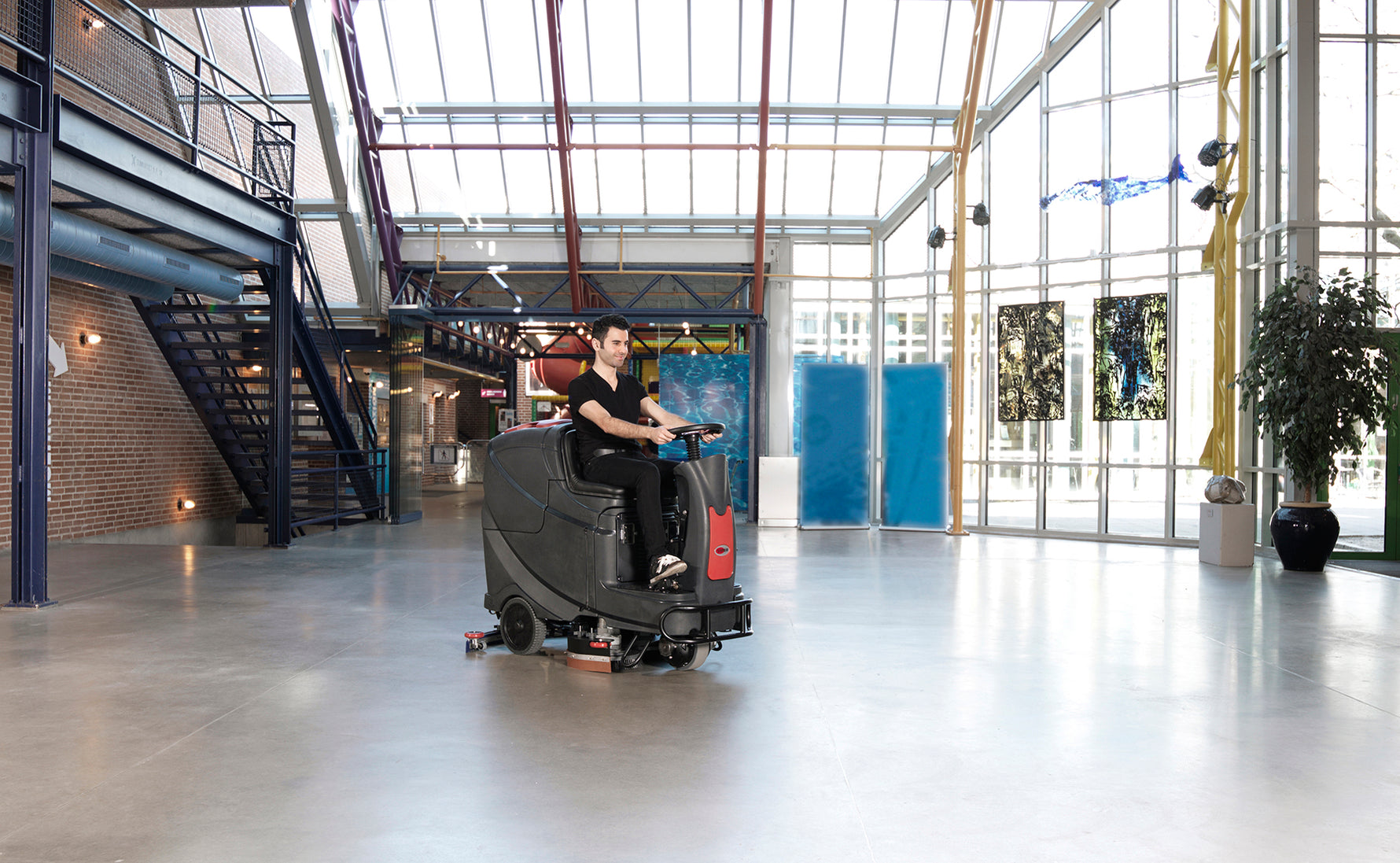 Viper AS710R Ride-on Scrubber Dryer