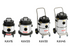 Kerstar KAV15-45 Compressed Air Powered Dry & Wet/Dry Vacuum Cleaners (ATEX Certified)