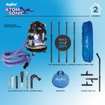 SkyVac Atom Sonic Compact Wet & Dry Gutter Vacuum