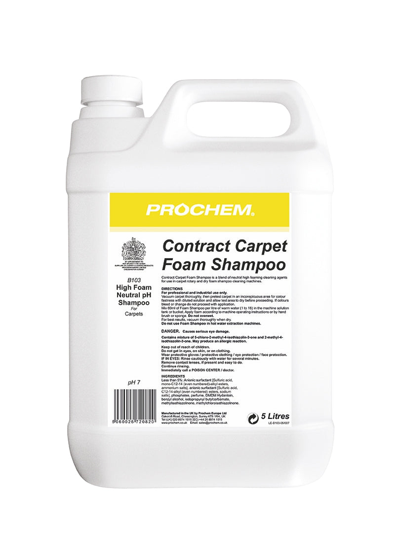 Prochem - B103-05 - Contract Carpet Foam Shampoo
