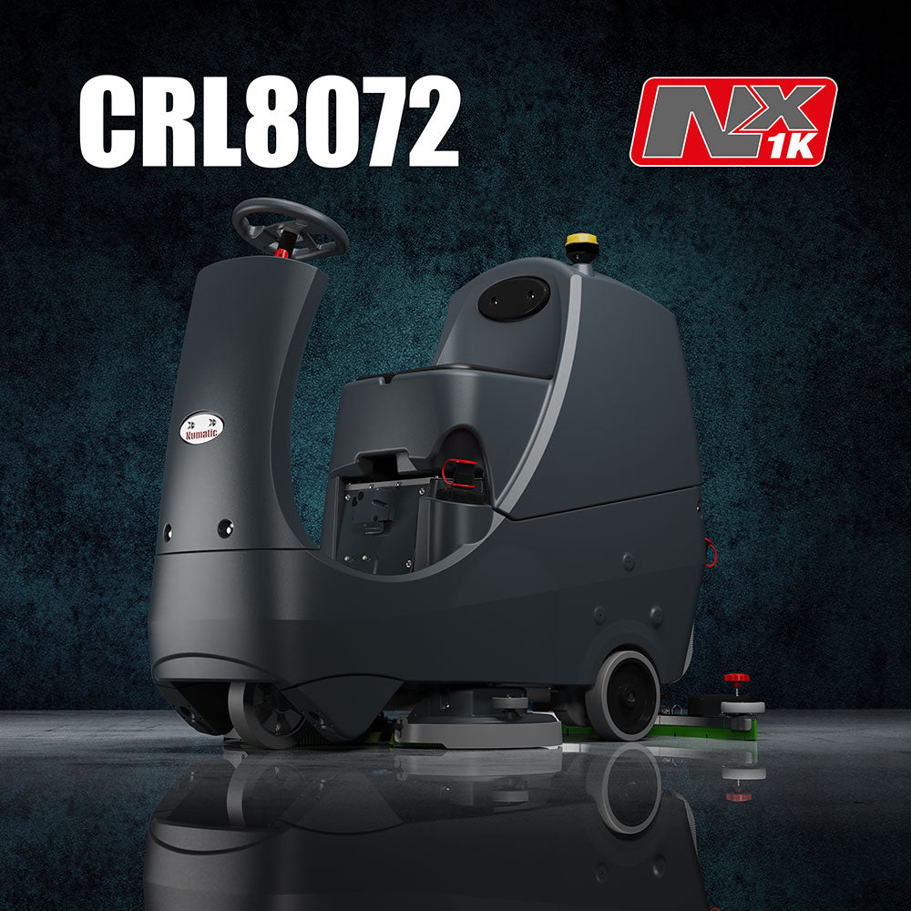 Numatic CRL8072 NX1K Battery Ride-on Scrubber Dryer