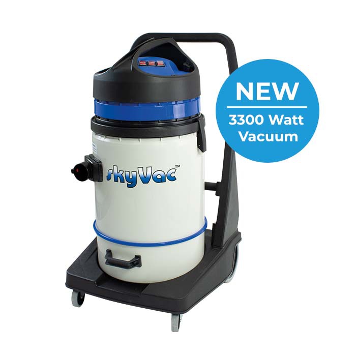 SkyVac Commercial Plus Wet & Dry Gutter Vacuum