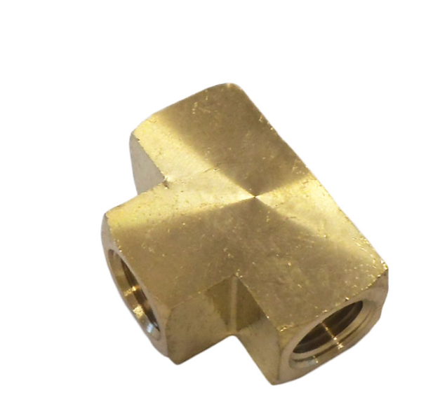 Prochem - E00161 - TEE 1/4FP X 1/4FP X 1/4FP BRASS  (A00161)