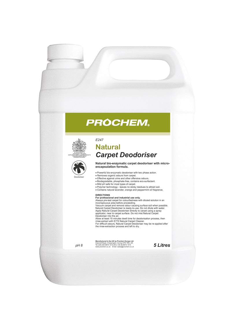 Prochem E247-05 Natural Carpet Deodoriser