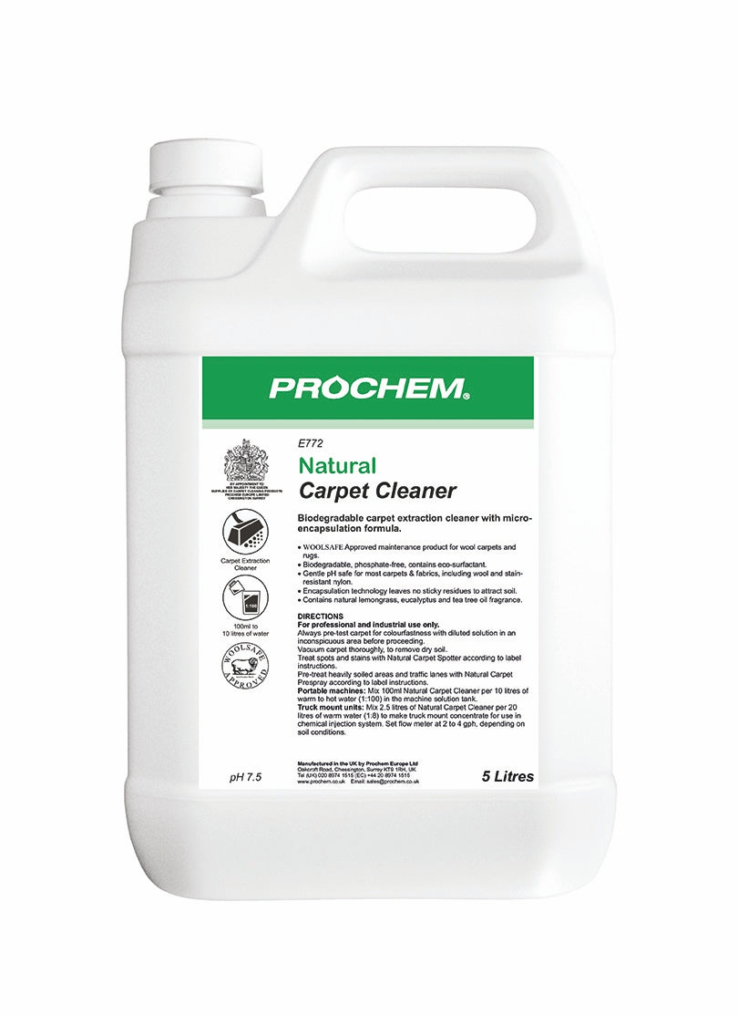 Prochem E772-05 Natural Carpet Cleaner