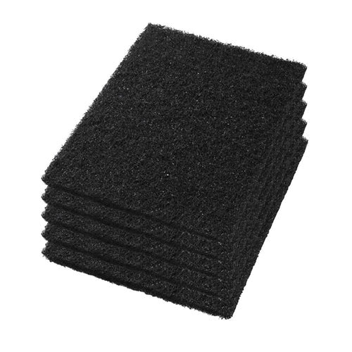 Anderson - F28RBK - 28" Rectangular Floor Pad - 14" X 28" - Black - Case of 5