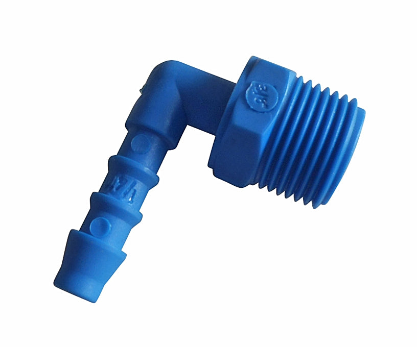 Prochem - FJ00055 - PLASTIC ELBOW 1/4H X 3/8NPT  (PN16638)