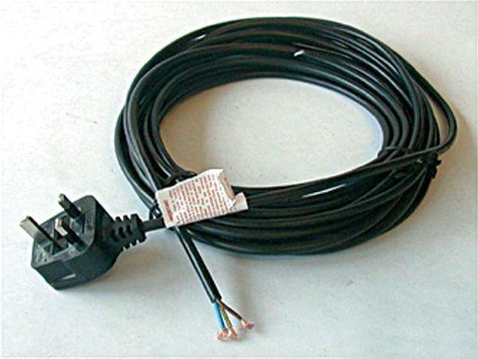 Flx50 1.00mm 10 metre 3 core cable with plug