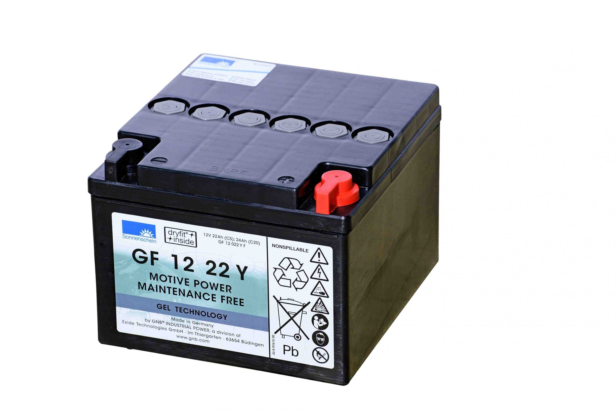 Sonnenschein GF12022YF 12V 24Ah Gel GF-Y Battery