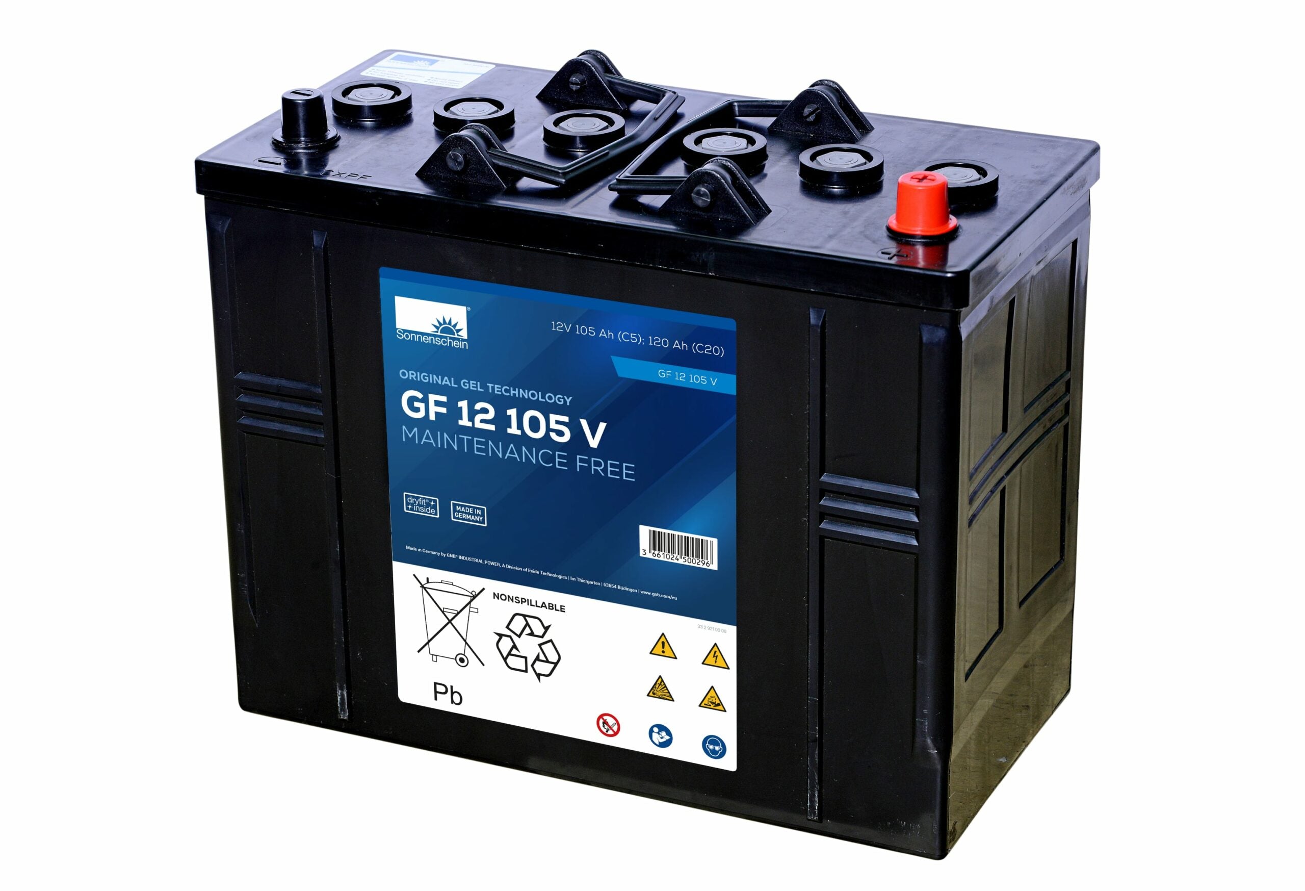 Sonnenschein GF12105V 12V 120Ah Gel GF-V Battery