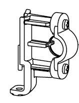 Pacvac - HOL029 - mains Lead holder assembly - (2 screws)