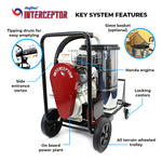 SkyVac Interceptor Petrol Wet & Dry Gutter Vacuum