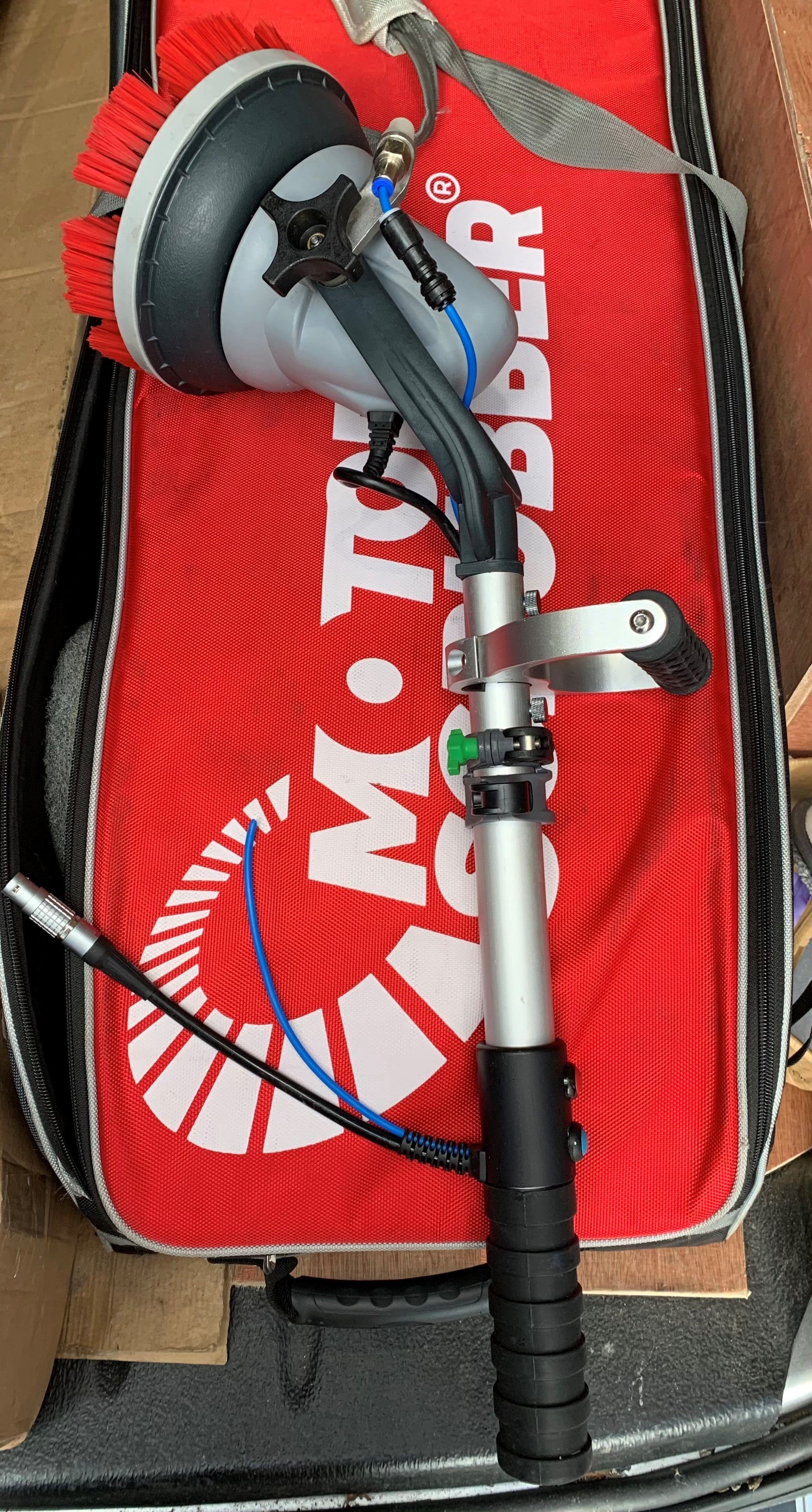 Motorscrubber - JET - short fixed handle