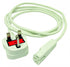6 Metre 1.0mm 3 Core Lead with 10a IEC Plug - KS33-6-1MM