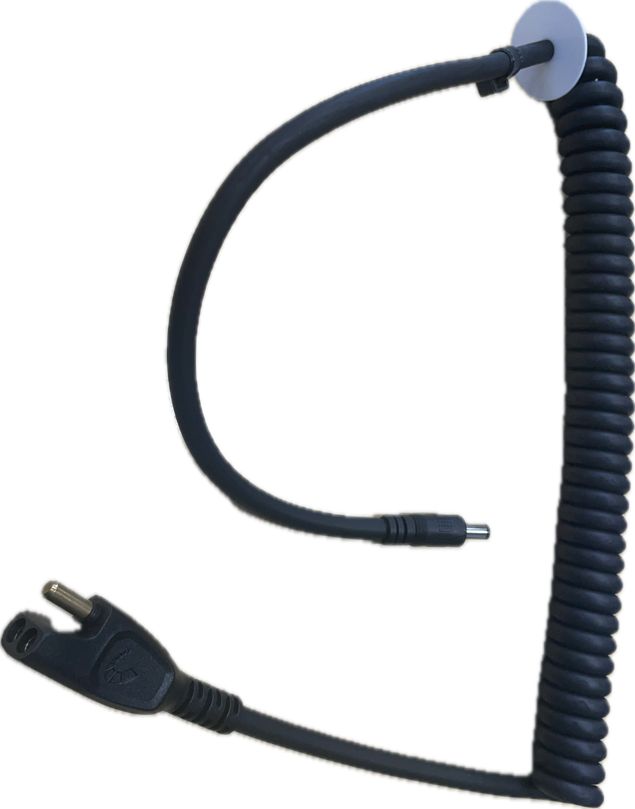 Motorscrubber - MS3009C - Battery Coiled Lead with DC Battery Connector, Newer 3PIN SAE