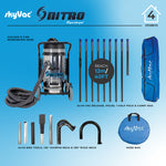 SkyVac Nitro Industrial Wet & Dry Gutter Vacuum
