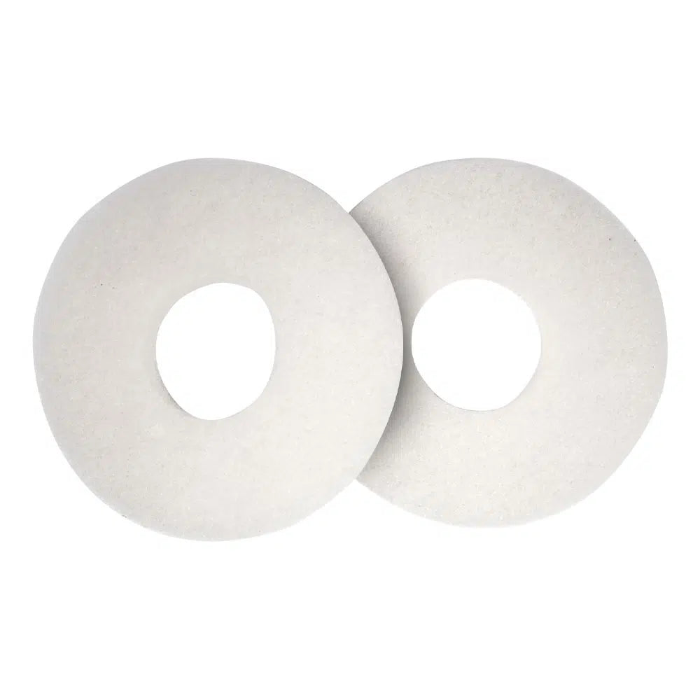 Numatic 244NX 220mm White Delicate Surface Cleaning Pad (Pack of 10) - 912354