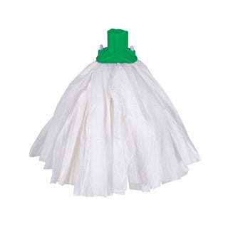 Robert scott - PSGN12 - - 120g Exel Big White Socket Mop (10 Pack) Gree