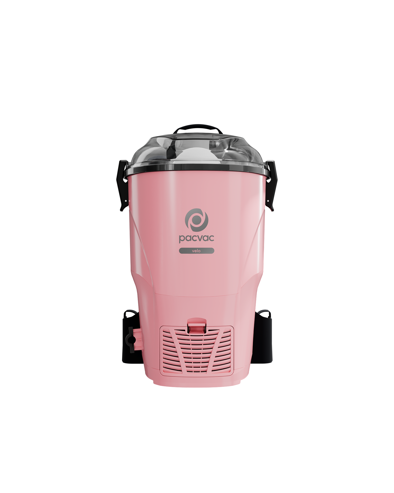 Pacvac Pink Velo Lightweight Corded Backpack Vacuum