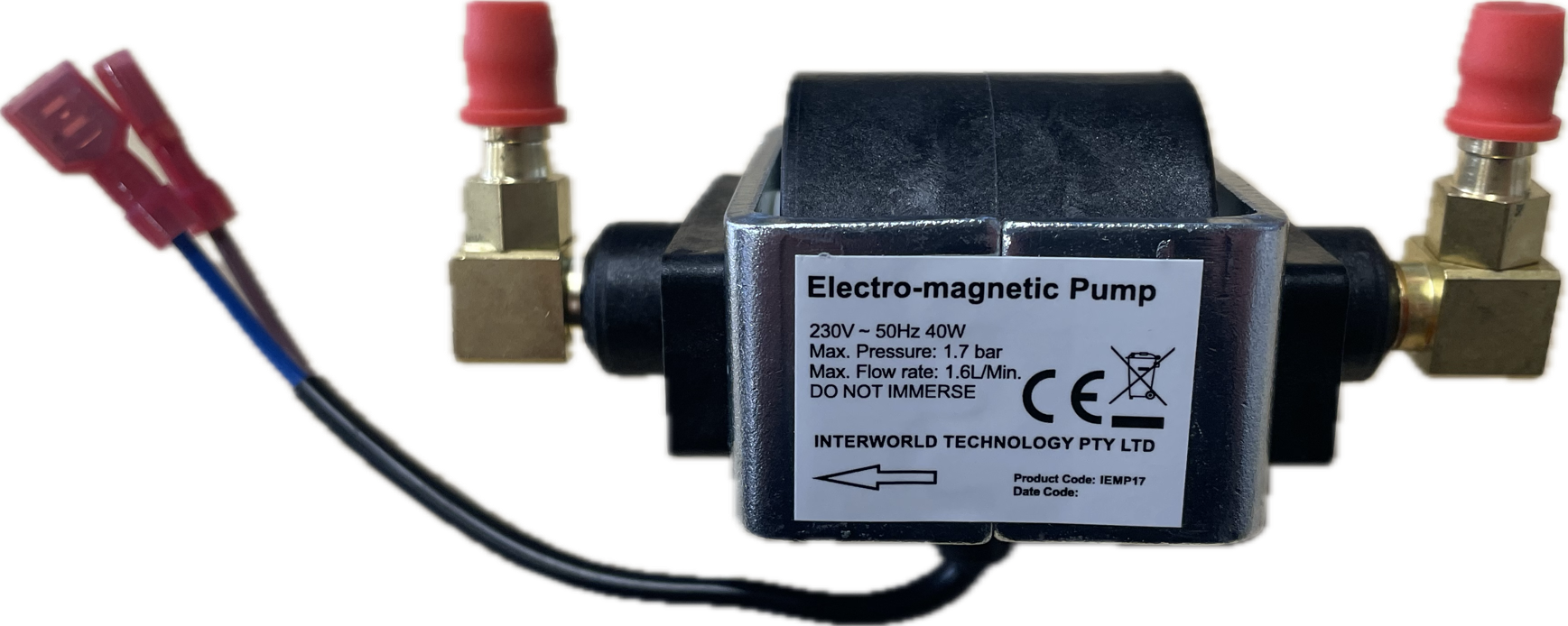 Rug dr - 1050251 - PUMP - 230v - Plastic End