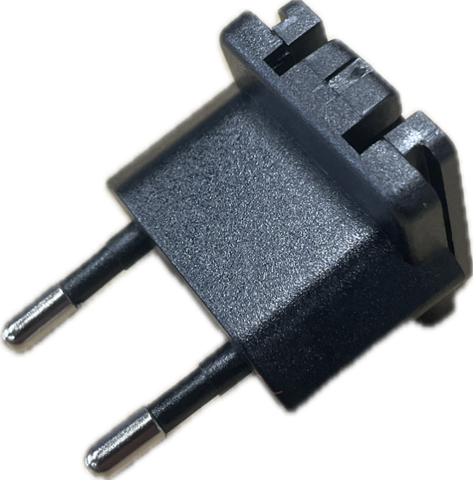 MotorScrubber MSPAEU - EURO Plug Slide Clip-On Adaptor For Charger
