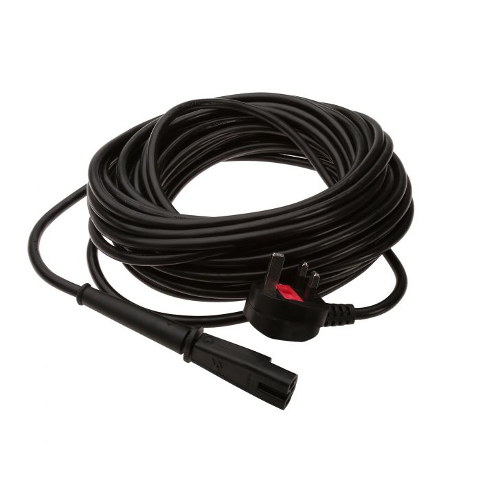 Flx55 1.5mm 15 metre 3 core cable with 10a plug