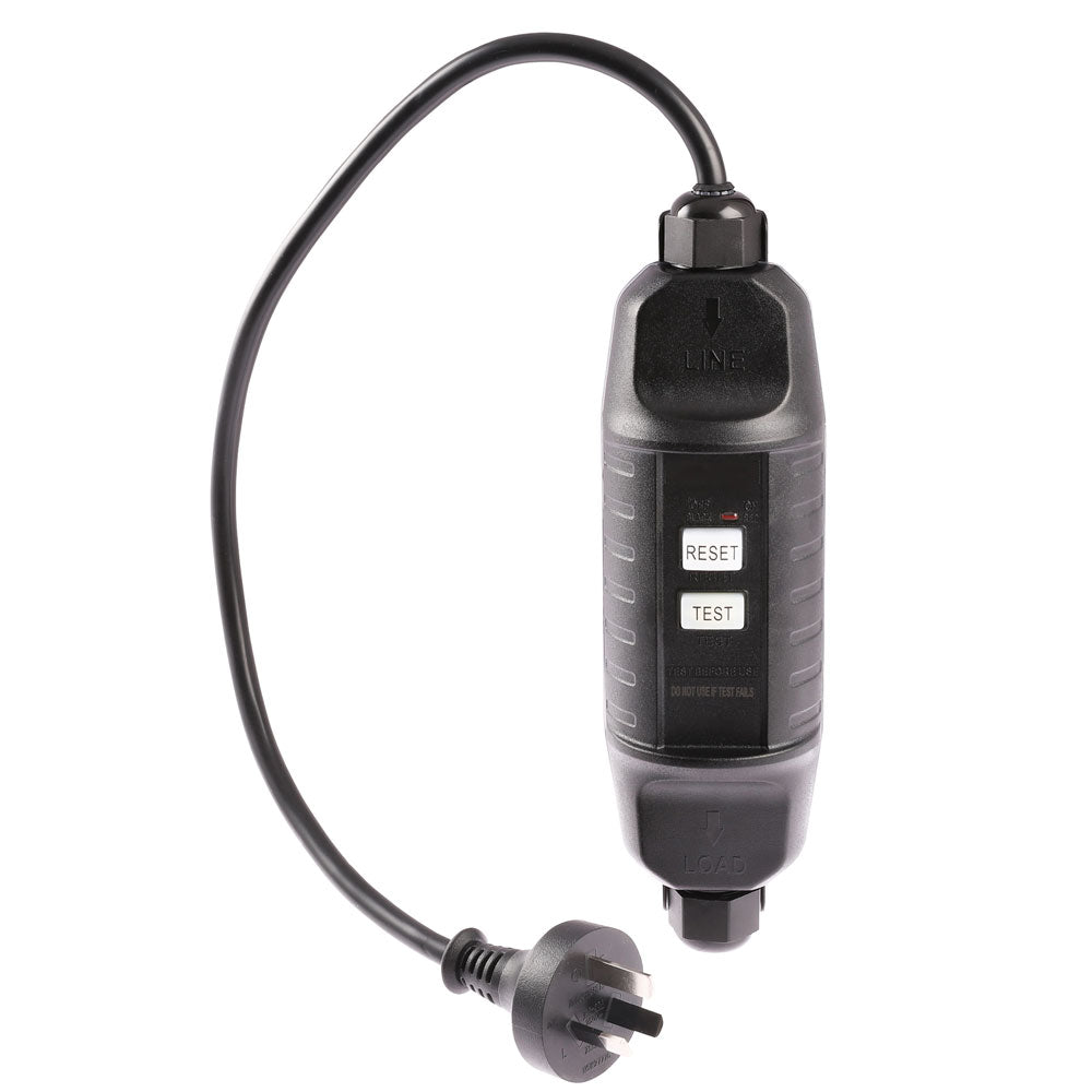 Pacvac - RCD002 - RCD - Hard Wired - Inline - Plug Type I